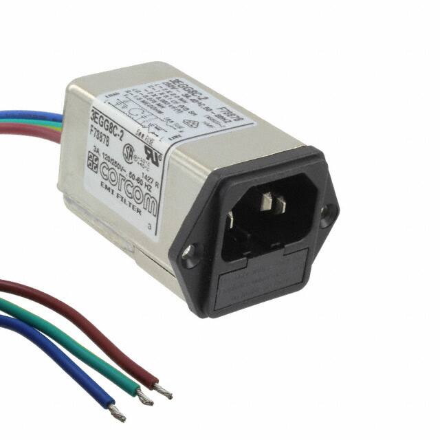 2-6609115-0 TE Connectivity Corcom Filters  Moduli di ingresso alimentazione (PEM)